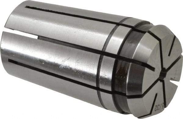 Centaur - TG/PG 75 5/32" Standard Single Angle Collet - 0.0005" TIR, 1.84" OAL, 1.06" Overall Diam - Exact Industrial Supply