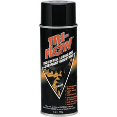 Tri-Flow - 8 oz Aerosol with PTFE Penetrant/Lubricant - Brown, -60°F to 475°F, Food Grade - Exact Industrial Supply