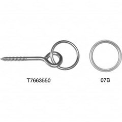 Campbell - Welding Rings Wire Size (Inch): 1-1/2 Inside Diameter (Inch): 1-1/2 - Exact Industrial Supply