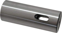 Interstate - MT2 Inside Morse Taper, Standard Morse Taper to Straight Shank - 4" OAL, Medium Carbon Steel, Hardened & Ground Throughout - Exact Industrial Supply