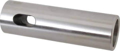 Interstate - MT5 Inside Morse Taper, Standard Morse Taper to Straight Shank - 7-3/8" OAL, Medium Carbon Steel, Hardened & Ground Throughout - Exact Industrial Supply
