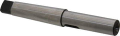 Interstate - MT1 Inside Morse Taper, MT3 Outside Morse Taper, Extension Morse Taper to Morse Taper - 6-7/8" OAL, Medium Carbon Steel, Soft with Hardened Tang - Exact Industrial Supply