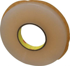 3M - 3/4" x 27 Yd Acrylic Adhesive Double Sided Tape - 1/32" Thick, Clear, Acrylic Foam Liner, Continuous Roll, Series 4658F - Exact Industrial Supply