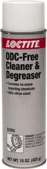Loctite - 15 oz Aerosol Cleaner/Degreaser - Aerosol, Hydrocarbon-Based, Unscented - Exact Industrial Supply