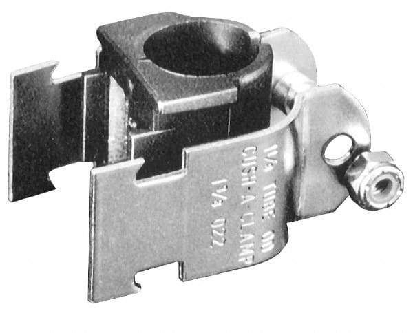 ZSI - 2-3/8" Pipe, Tube Clamp with Cushion - Exact Industrial Supply
