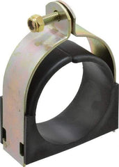 ZSI - 3-1/8" Pipe, Tube Clamp with Cushion - Dichromate - Exact Industrial Supply