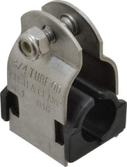 ZSI - 3/4" Pipe, Tube Clamp with Cushion - Exact Industrial Supply