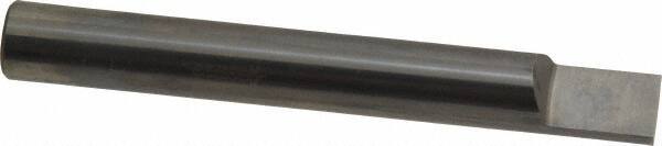 Accupro - 1/2 Inch Diameter, 4 Inch Overall Length, 5/8 Inch Split Length, Solid Carbide, Squared Split End Carbide Blank - Single End - Exact Industrial Supply