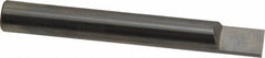 Accupro - 1/2 Inch Diameter, 4 Inch Overall Length, 5/8 Inch Split Length, Solid Carbide, Squared Split End Carbide Blank - Single End - Exact Industrial Supply