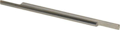 Accupro - 3/16 Inch Diameter, 3 Inch Overall Length, 3/8 Inch Split Length, Solid Carbide, Squared Split End Carbide Blank - Double End - Exact Industrial Supply