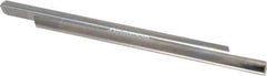 Accupro - 5/16 Inch Diameter, 4 Inch Overall Length, 1/2 Inch Split Length, Solid Carbide, Squared Split End Carbide Blank - Double End - Exact Industrial Supply