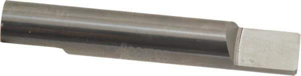 Accupro - 1/2 Inch Diameter, 3 Inch Overall Length, 5/8 Inch Split Length, Solid Carbide, Squared Split End Carbide Blank - Double End - Exact Industrial Supply