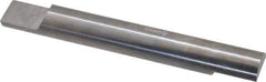 Accupro - 1/2 Inch Diameter, 4 Inch Overall Length, 5/8 Inch Split Length, Solid Carbide, Squared Split End Carbide Blank - Double End - Exact Industrial Supply