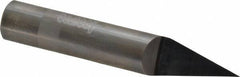Accupro - 1/2 Inch Diameter, 3 Inch Overall Length, 5/8 Inch Split Length, Solid Carbide, Conical Point Split End Carbide Blank - Single End, 30° Point - Exact Industrial Supply