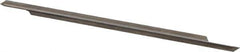 Accupro - 1/8 Inch Diameter, 3 Inch Overall Length, 3/8 Inch Split Length, Solid Carbide, Conical Point Split End Carbide Blank - Single End, 90° Point - Exact Industrial Supply