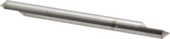 Accupro - 5/16 Inch Diameter, 4 Inch Overall Length, 1/2 Inch Split Length, Solid Carbide, Conical Point Split End Carbide Blank - Single End, 90° Point - Exact Industrial Supply