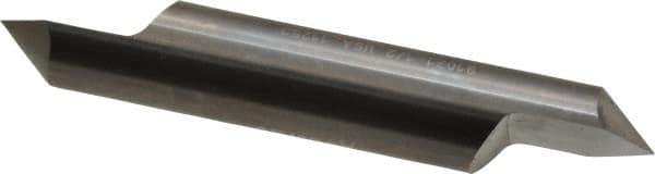 Accupro - 1/2 Inch Diameter, 3 Inch Overall Length, 5/8 Inch Split Length, Solid Carbide, Conical Point Split End Carbide Blank - Single End, 90° Point - Exact Industrial Supply