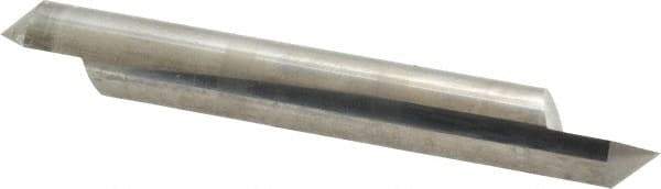 Accupro - 1/2 Inch Diameter, 4 Inch Overall Length, 5/8 Inch Split Length, Solid Carbide, Conical Point Split End Carbide Blank - Single End, 90° Point - Exact Industrial Supply