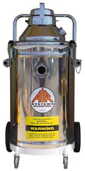 AIR Systems - 15 Gal, Stainless Steel Tank, Dry, Toxic Dust Vacuum Cleaner - 2.3 hp, 11 Amps - Exact Industrial Supply