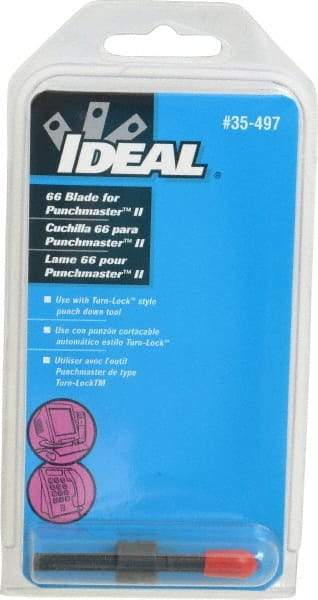 Ideal - Termination Tool Replacement Blade - For Use with 66 Terminal Blocks - Exact Industrial Supply