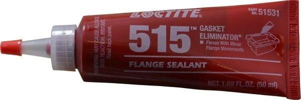 Loctite - 50 mL Tube Purple Polyurethane Joint Sealant - -65 to 300°F Operating Temp, 1 to 12 hr Full Cure Time, Series 515 - Exact Industrial Supply