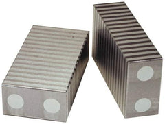 Value Collection - 4" Long x 1" High x 2" Thick, Aluminum Parallel - Sold as Matched Pair - Exact Industrial Supply