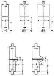 Made in USA - Press Brake Punch and Die Set - 2 Ft. Punch and Die Length - Exact Industrial Supply