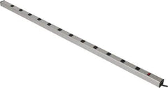 Wiremold - 12 Outlets, 120 Volts, 15 Amps, 15' Cord, Power Outlet Strip - Raceway Mount, 5-15 NEMA Configuration, 72" Strip, cULus Listed - Exact Industrial Supply