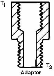 Trico - 1/8 x 1/8 Thread, Central Lubrication System Fitting - Exact Industrial Supply