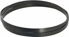 Starrett - 10 TPI, 5' 8" Long x 1/2" Wide x 0.025" Thick, Welded Band Saw Blade - Carbon Steel, Toothed Edge, Raker Tooth Set, Flexible Back, Contour Cutting - Exact Industrial Supply