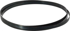 Starrett - 14 TPI, 8' Long x 1/2" Wide x 0.025" Thick, Welded Band Saw Blade - Carbon Steel, Toothed Edge, Raker Tooth Set, Flexible Back, Contour Cutting - Exact Industrial Supply