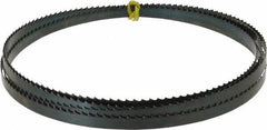 Starrett - 4 TPI, 12' 6" Long x 1/2" Wide x 0.025" Thick, Welded Band Saw Blade - Carbon Steel, Toothed Edge, Raker Tooth Set, Flexible Back, Contour Cutting - Exact Industrial Supply