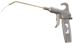 Guardair - Bent Safety Extension Tube Pistol Grip Blow Gun - 1/4 NPT, 6" Tube Length, Aluminum - Exact Industrial Supply