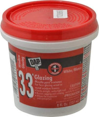 DAP - 8 oz Glazing Compound - White - Exact Industrial Supply