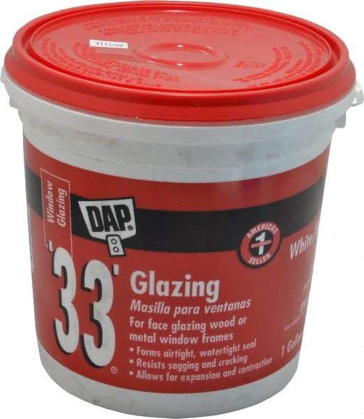 DAP - 1 Gal Glazing Compound - White - Exact Industrial Supply