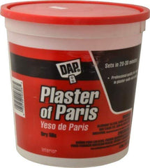 DAP - 4 Lb Drywall/Plaster Repair - White, Plaster of Paris - Exact Industrial Supply