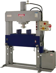 Dake - 70 Ton Electric Shop Press - 19" Stroke - Exact Industrial Supply