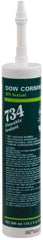 Dow Corning - 10.1 oz Cartridge Clear RTV Silicone Joint Sealant - -85 to 356°F Operating Temp, 13 min Tack Free Dry Time, 24 hr Full Cure Time, Series 734 - Exact Industrial Supply