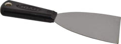 Hyde Tools - 3" Wide Carbon Steel Chisel Scraper - Stiff, Nylon Handle - Exact Industrial Supply