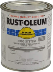Rust-Oleum - 1 Pt Finish Coat Activator - 200 to 350 Sq Ft/Gal Coverage, <250 g/L VOC Content - Exact Industrial Supply