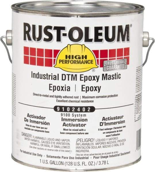Rust-Oleum - 1 Gal Water Immersion Activator - 100 to 175 Sq Ft/Gal Coverage, <340 g/L VOC Content - Exact Industrial Supply