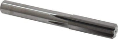 M.A. Ford - 12mm Solid Carbide 6 Flute Chucking Reamer - Straight Flute, 0.44" Straight Shank, 1-3/8" Flute Length, 3-3/4" OAL - Exact Industrial Supply