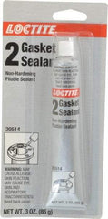 Loctite - 3 oz Tube Black Gasket Sealant - -65 to 400°F Operating Temp, Series 234 - Exact Industrial Supply