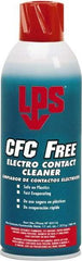 LPS - 11 Ounce Aerosol Contact Cleaner - 0°F Flash Point, Flammable, Food Grade, Plastic Safe - Exact Industrial Supply