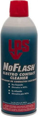 LPS - 12 Ounce Aerosol Contact Cleaner - 9,000 Volt Dielectric Strength, Nonflammable, Food Grade - Exact Industrial Supply