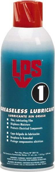 LPS - 55 Gal Drum Dry Film Penetrant/Lubricant - Clear Yellow, Food Grade - Exact Industrial Supply