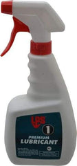 LPS - 22 oz Trigger Spray Bottle Dry Film Penetrant/Lubricant - Clear Yellow, Food Grade - Exact Industrial Supply