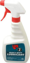 LPS - 20 oz Trigger Spray Bottle Nondrying Film Lubricant - Clear Amber, Food Grade - Exact Industrial Supply