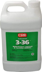 CRC - 1 Gal Bottle Nondrying Film Penetrant/Lubricant - Blue/Green & Clear, -50°F to 250°F, Food Grade - Exact Industrial Supply