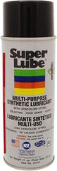 Synco Chemical - 11 oz Aerosol Synthetic General Purpose Grease - Translucent White, Food Grade, 450°F Max Temp, NLGIG 2, - Exact Industrial Supply